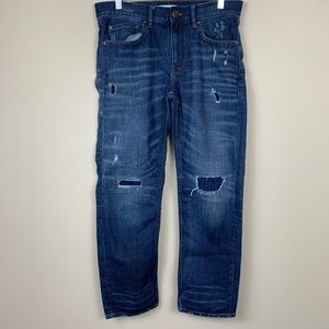 Banana Republic premium denim distressed jean 28